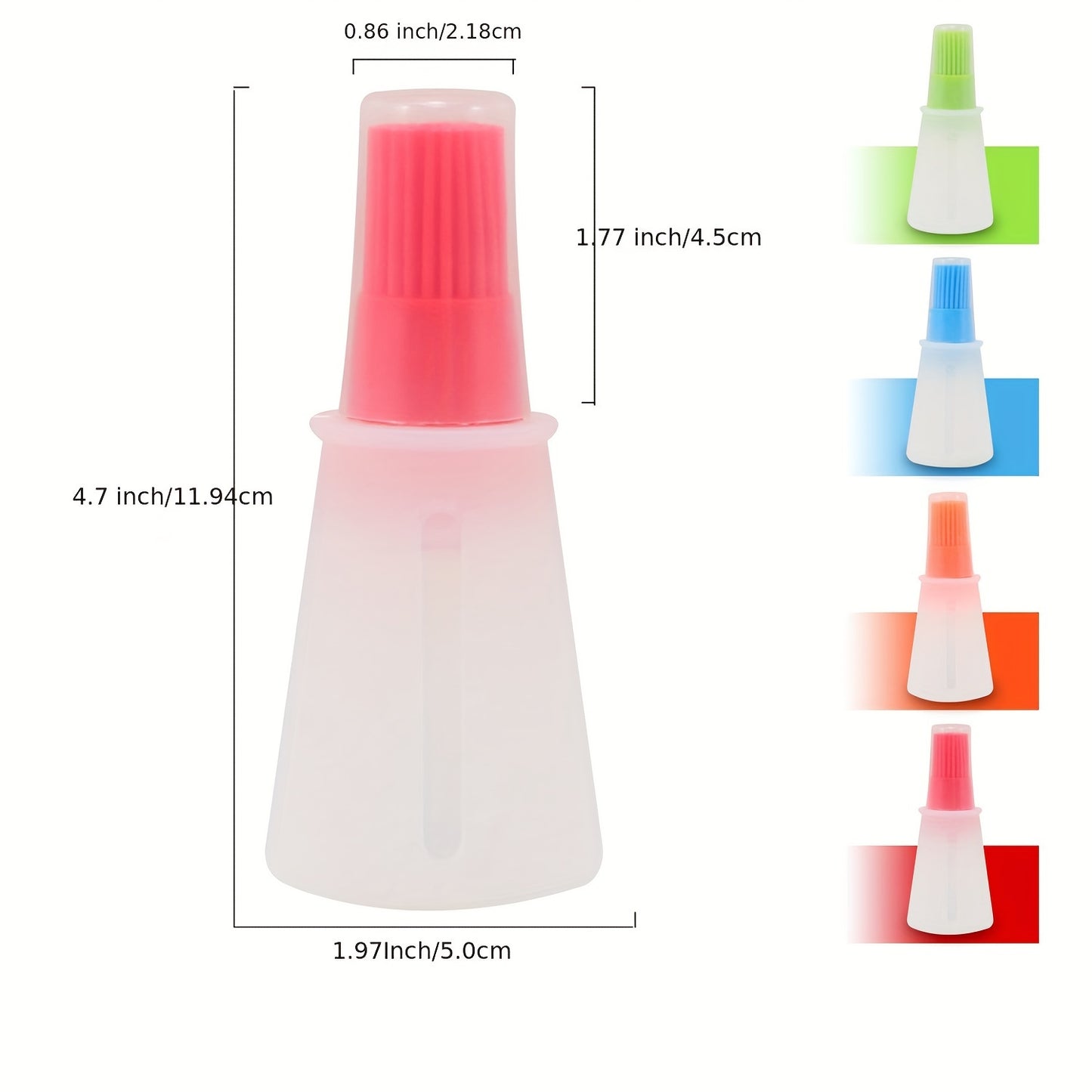1pc Multi-Use Silicone Oil Brush