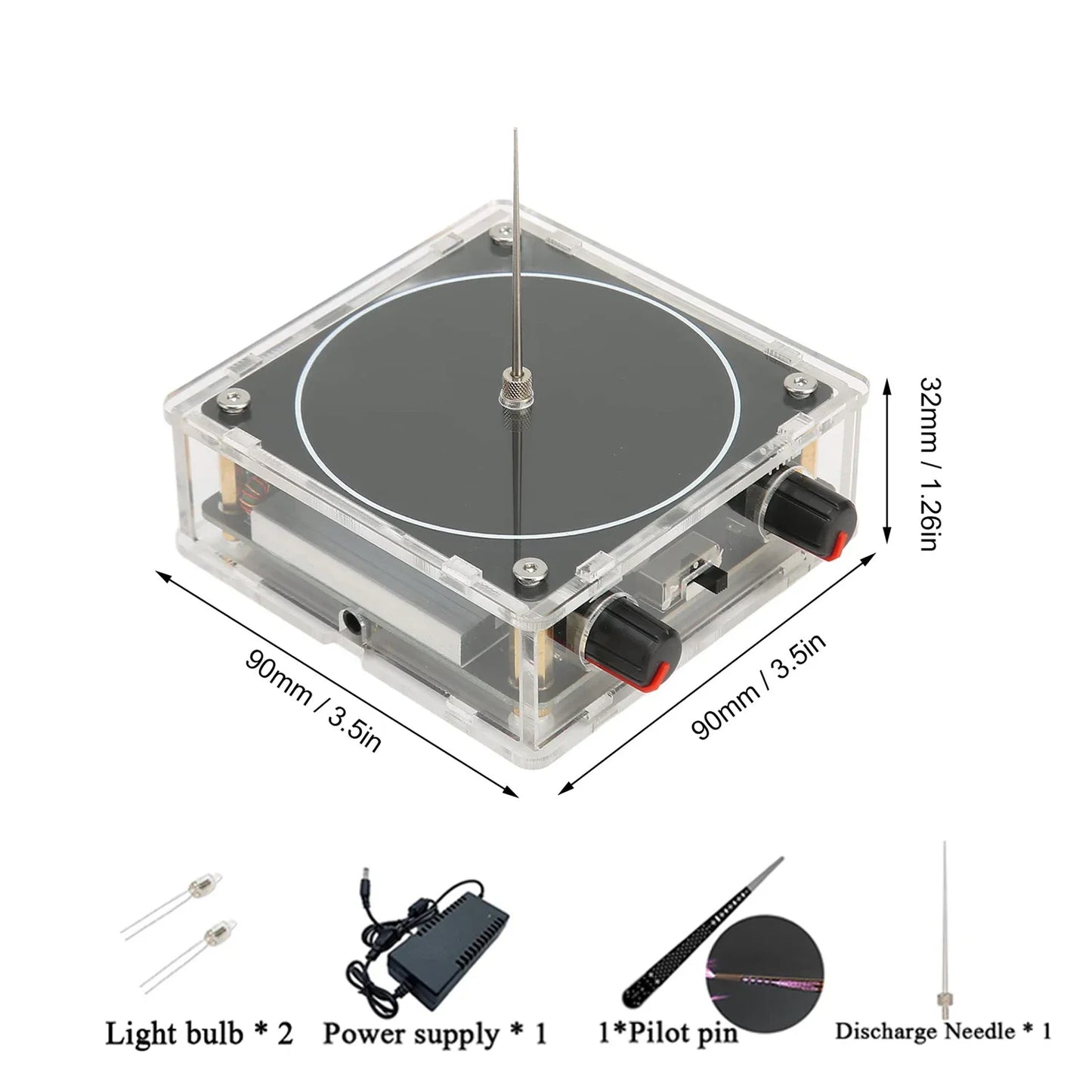 Bluetooth Musical Tesla Coil, Touchable Artificial Lightning