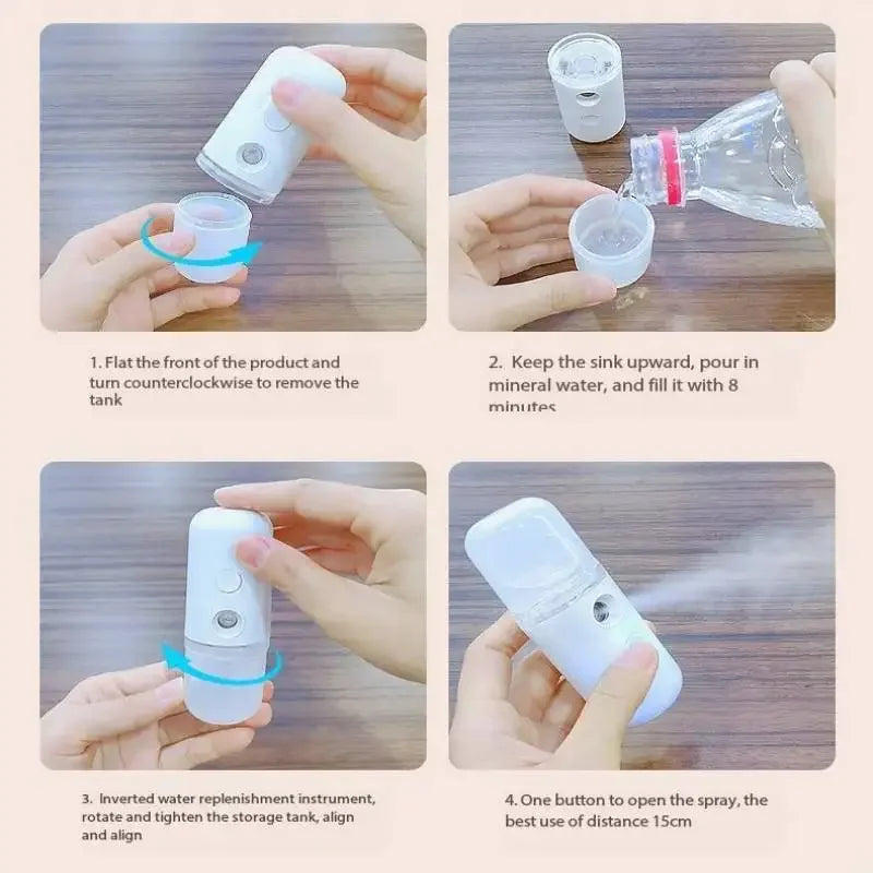 White Hydration Nano Spray