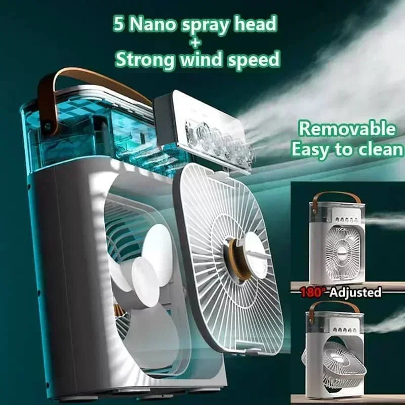 New 3 In 1 Fan AIr Conditioner Household Mini Air Cooler