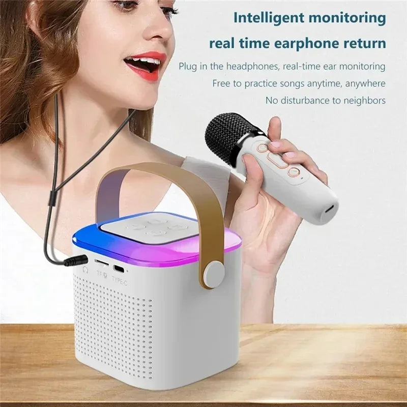 Y1 Wireless Dual Microphones Karaoke