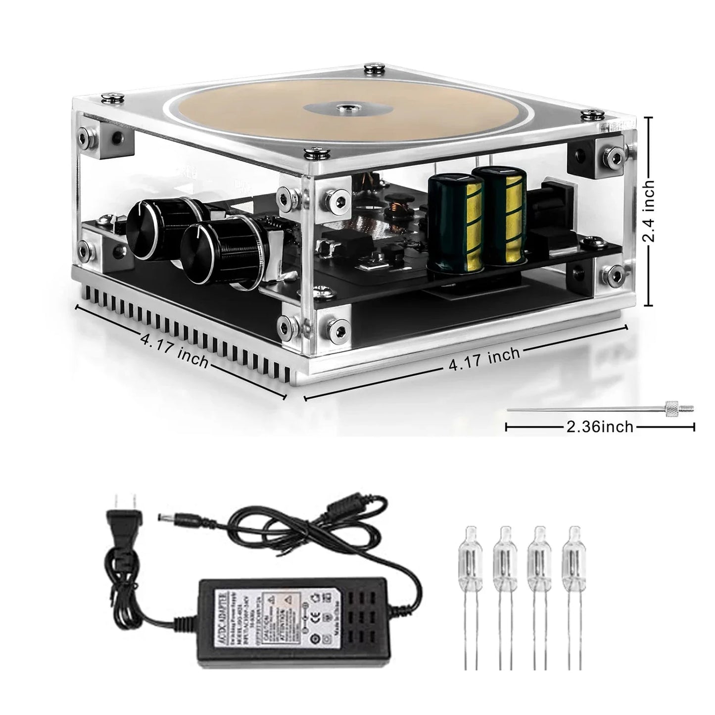 Bluetooth Musical Tesla Coil, Touchable Artificial Lightning