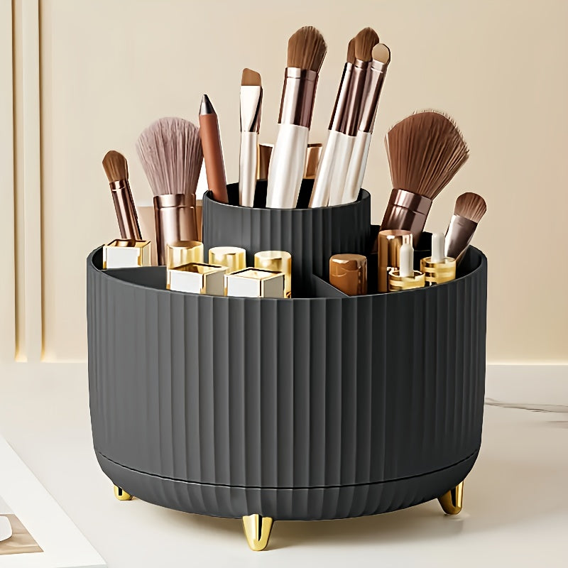 Durable 360° Rotating Makeup Organizer