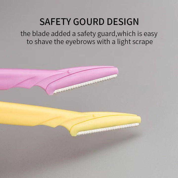 Eyebrow Razor, 3Pcs Eyebrow Razors Multipurpose Exfoliating, Pieces Facial Razor Eyebrow Shaper For Trimming And Shaping