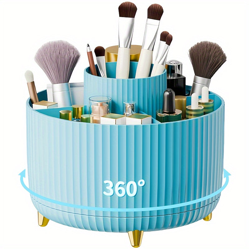 Durable 360° Rotating Makeup Organizer