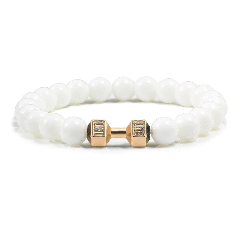 Natural Volcanic Stone Bracelet Men