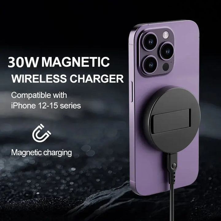 30W Magnetic Wireless Charger