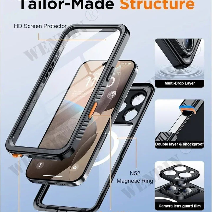 IP68 Waterproof Case