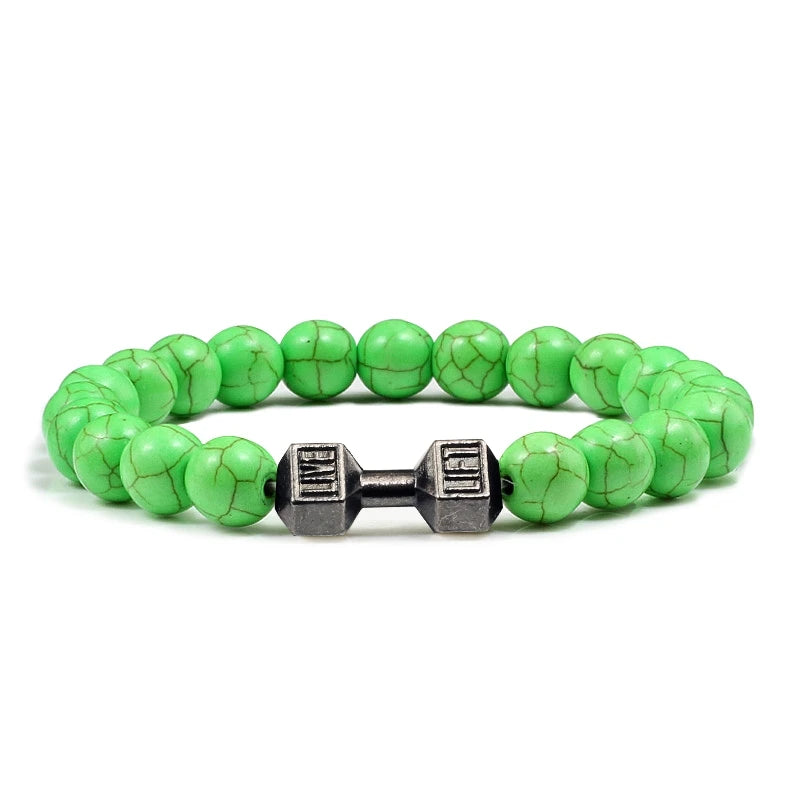 Natural Volcanic Stone Bracelet Men