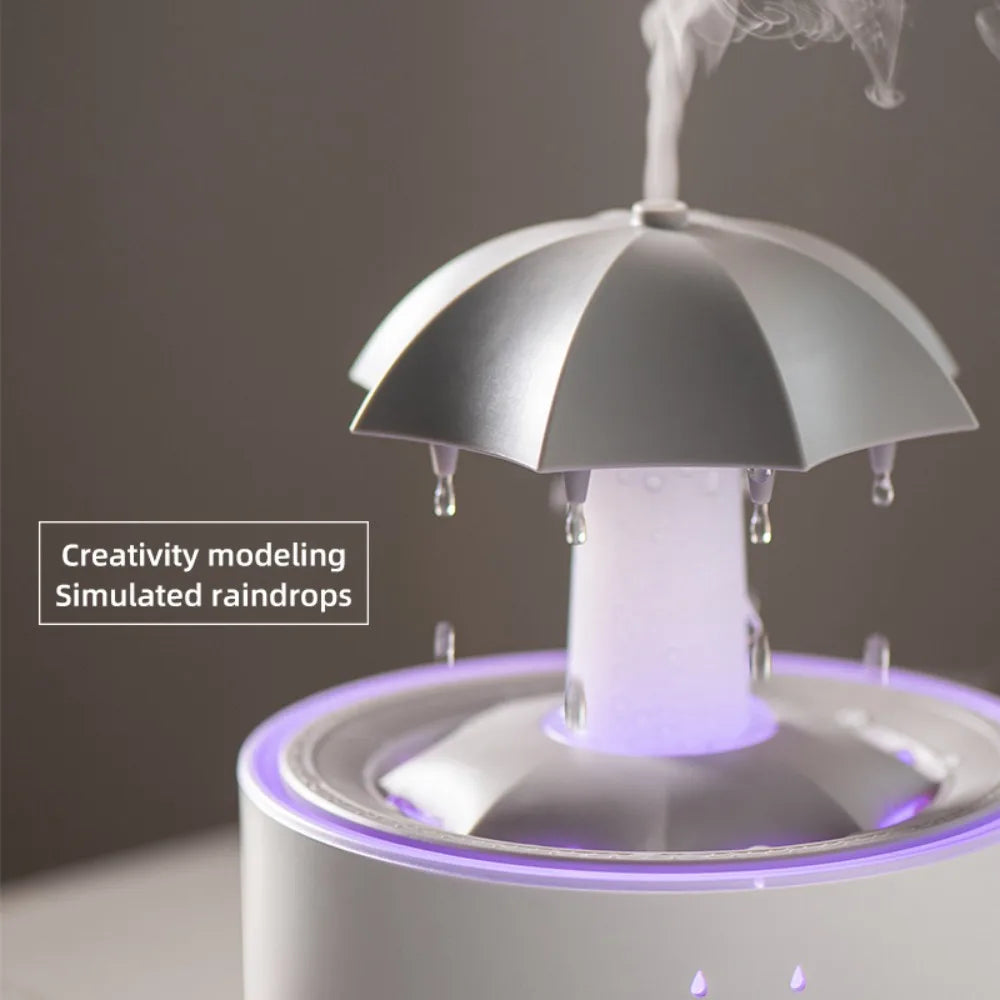Rotating Umbrella Water Drop