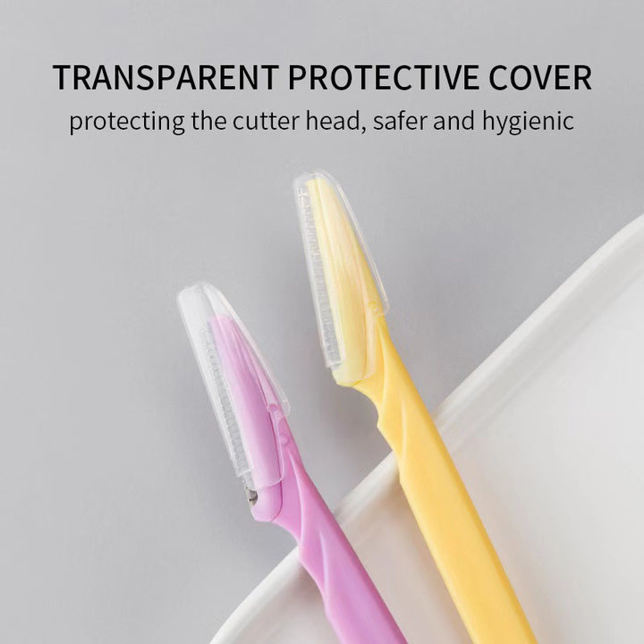 Eyebrow Razor, 3Pcs Eyebrow Razors Multipurpose Exfoliating, Pieces Facial Razor Eyebrow Shaper For Trimming And Shaping